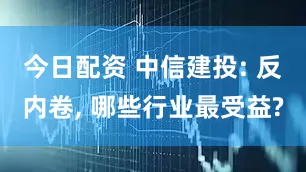 今日配资 中信建投: 反内卷, 哪些行业最受益?